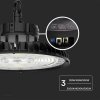 Oprawa V-TAC LED high bay LIFUD driver 0-10V 160Lm/W 120W/150W/200W VT-90202 3000K+4000K+5000K 32000lm 5 lat gwarancji